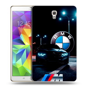 Силиконовый чехол на Samsung Galaxy Tab S 8.4 с принтом БМВ BMW