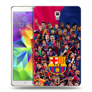 Силиконовый чехол на Samsung Galaxy Tab S 8.4 с принтом Барселона Barcelona Силиконовый чехол на Samsung Galaxy Tab S 8.4 с принтом Барселона Barcelona