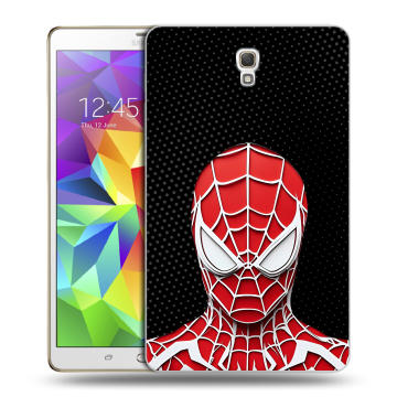 Силиконовый чехол на Samsung Galaxy Tab S 8.4 с принтом человек паук spiderman Силиконовый чехол на Samsung Galaxy Tab S 8.4 с принтом человек паук spiderman