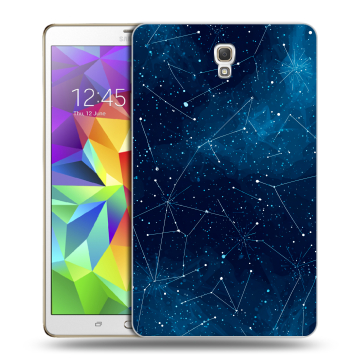 Силиконовый чехол на Samsung Galaxy Tab S 8.4 с принтом Космос звезды Силиконовый чехол на Samsung Galaxy Tab S 8.4 с принтом Космос звезды