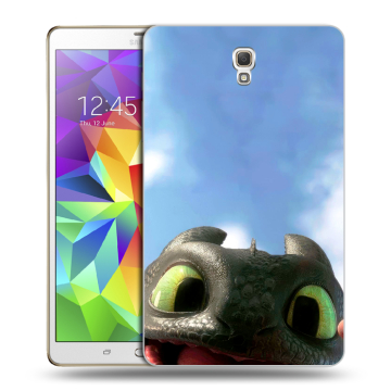 Силиконовый чехол на Samsung Galaxy Tab S 8.4 с принтом Как приручить дракона