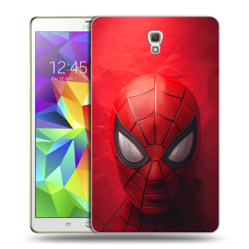 Силиконовый чехол на Samsung Galaxy Tab S 8.4 с принтом Spiderman Человек паук