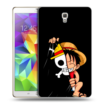 Силиконовый чехол на Samsung Galaxy Tab S 8.4 с принтом One Piece Ван Пис