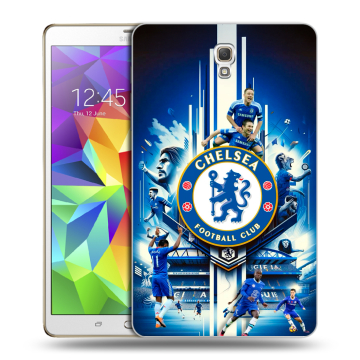 Силиконовый чехол на Samsung Galaxy Tab S 8.4 с принтом Chelsea Челси