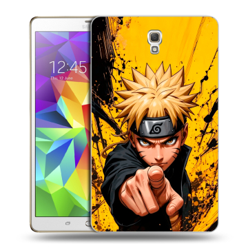 Силиконовый чехол на Samsung Galaxy Tab S 8.4 с принтом Naruto Наруто