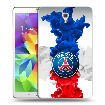 Силиконовый чехол на Samsung Galaxy Tab S 8.4 с принтом PSG ПСЖ