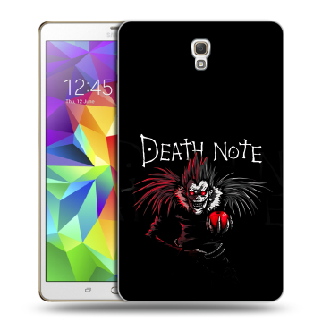 Силиконовый чехол на Samsung Galaxy Tab S 8.4 с принтом Death note Тетрадь смерти Силиконовый чехол на Samsung Galaxy Tab S 8.4 с принтом Death note Тетрадь смерти