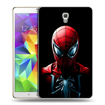 Силиконовый чехол на Samsung Galaxy Tab S 8.4 с принтом Spiderman Человек паук Силиконовый чехол на Samsung Galaxy Tab S 8.4 с принтом Spiderman Человек паук