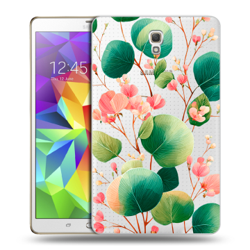 Силиконовый чехол на Samsung Galaxy Tab S 8.4 с принтом женский