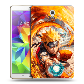 Силиконовый чехол на Samsung Galaxy Tab S 8.4 с принтом Аниме Наруто Naruto