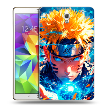 Силиконовый чехол на Samsung Galaxy Tab S 8.4 с принтом Аниме Наруто Naruto