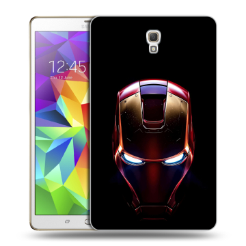 Силиконовый чехол на Samsung Galaxy Tab S 8.4 с принтом IronMan Железный человек