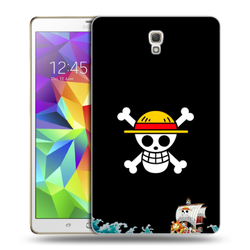 Силиконовый чехол на Samsung Galaxy Tab S 8.4 с принтом One Piece Ван Пис