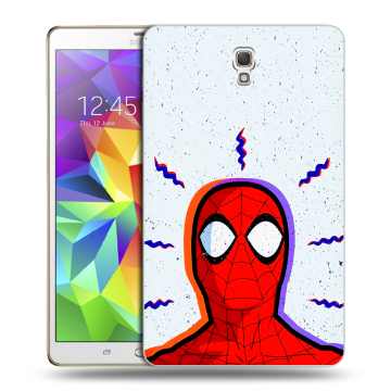 Силиконовый чехол на Samsung Galaxy Tab S 8.4 с принтом Spiderman Человек паук