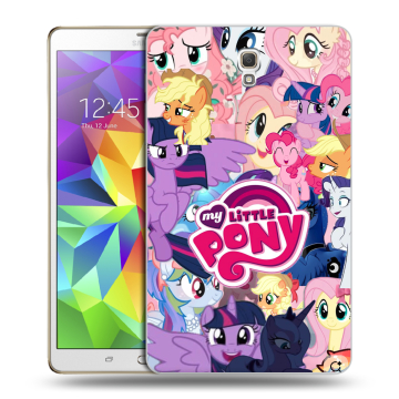Силиконовый чехол на Samsung Galaxy Tab S 8.4 с принтом My little pony Дружба чудо