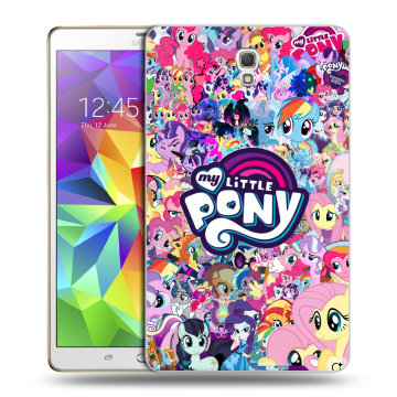 Силиконовый чехол на Samsung Galaxy Tab S 8.4 с принтом My little pony Дружба чудо