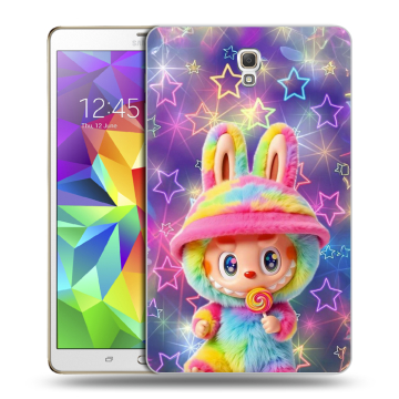 Силиконовый чехол на Samsung Galaxy Tab S 8.4 с принтом Labubu Лабубу