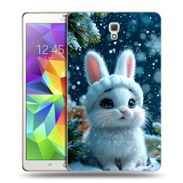Силиконовый чехол на Samsung Galaxy Tab S 8.4 с принтом Новый год