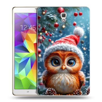Силиконовый чехол на Samsung Galaxy Tab S 8.4 с принтом Новый год