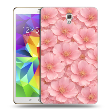Силиконовый чехол на Samsung Galaxy Tab S 8.4 с принтом женский