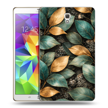 Силиконовый чехол на Samsung Galaxy Tab S 8.4 с принтом женский