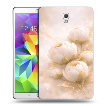 Силиконовый чехол на Samsung Galaxy Tab S 8.4 с принтом женский