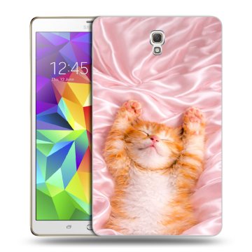 Силиконовый чехол на Samsung Galaxy Tab S 8.4 с принтом женский