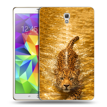 Силиконовый чехол на Samsung Galaxy Tab S 8.4 с принтом женский
