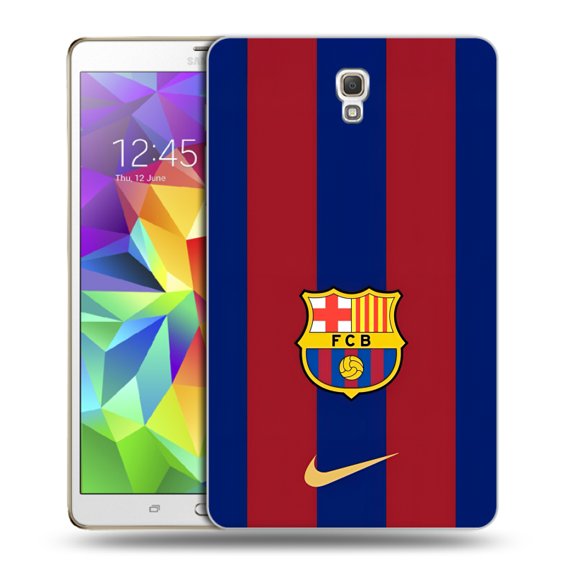 Силиконовый чехол на Samsung Galaxy Tab S 8.4 с принтом Барселона Barcelona Силиконовый чехол на Samsung Galaxy Tab S 8.4 с принтом Барселона Barcelona