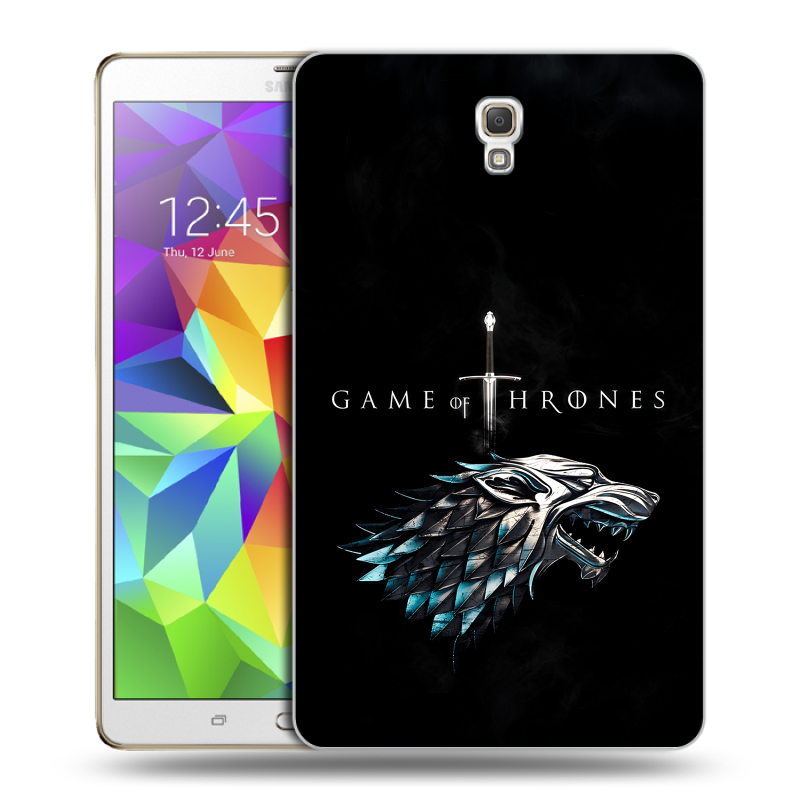 Силиконовый чехол на Samsung Galaxy Tab S 8.4 с принтом Игра Престолов Game Thrones Силиконовый чехол на Samsung Galaxy Tab S 8.4 с принтом Игра Престолов Game Thrones
