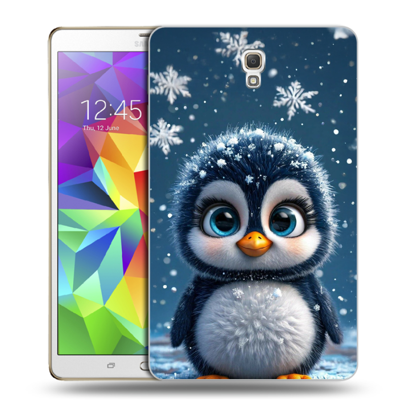 Силиконовый чехол на Samsung Galaxy Tab S 8.4 с принтом Новый год Силиконовый чехол на Samsung Galaxy Tab S 8.4 с принтом Новый год