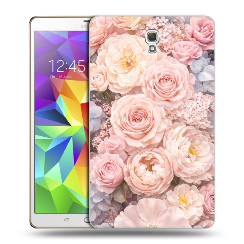 Силиконовый чехол на Samsung Galaxy Tab S 8.4 с принтом женский Силиконовый чехол на Samsung Galaxy Tab S 8.4 с принтом женский