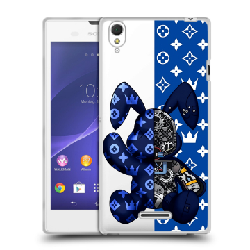 Силиконовый чехол на Sony Xperia T3 с принтом Луи робот Силиконовый чехол на Sony Xperia T3 с принтом Луи робот