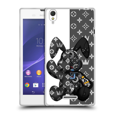 Силиконовый чехол на Sony Xperia T3 с принтом Луи робот Силиконовый чехол на Sony Xperia T3 с принтом Луи робот
