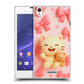 Силиконовый чехол на Sony Xperia T3 с принтом для девочек Силиконовый чехол на Sony Xperia T3 с принтом для девочек
