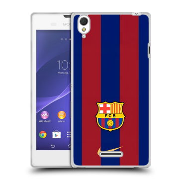 Силиконовый чехол на Sony Xperia T3 с принтом Барселона Barcelona Силиконовый чехол на Sony Xperia T3 с принтом Барселона Barcelona