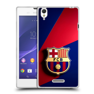 Силиконовый чехол на Sony Xperia T3 с принтом Барселона Barcelona Силиконовый чехол на Sony Xperia T3 с принтом Барселона Barcelona