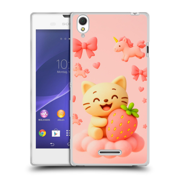 Силиконовый чехол на Sony Xperia T3 с принтом для девочек Силиконовый чехол на Sony Xperia T3 с принтом для девочек