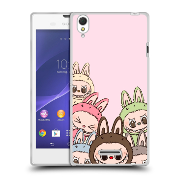 Силиконовый чехол на Sony Xperia T3 с принтом Лабубу Силиконовый чехол на Sony Xperia T3 с принтом Лабубу