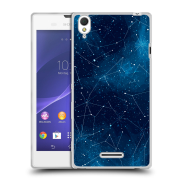 Силиконовый чехол на Sony Xperia T3 с принтом Космос звезды Силиконовый чехол на Sony Xperia T3 с принтом Космос звезды