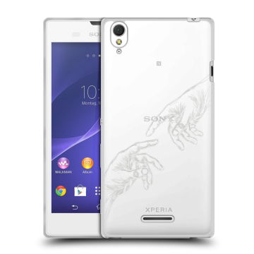 Силиконовый чехол на Sony Xperia T3 с принтом Сотворение мира Силиконовый чехол на Sony Xperia T3 с принтом Сотворение мира