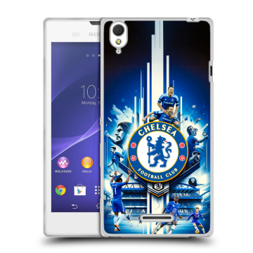 Силиконовый чехол на Sony Xperia T3 с принтом Chelsea Челси Силиконовый чехол на Sony Xperia T3 с принтом Chelsea Челси