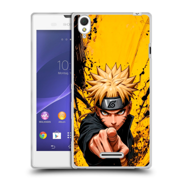 Силиконовый чехол на Sony Xperia T3 с принтом Naruto Наруто Силиконовый чехол на Sony Xperia T3 с принтом Naruto Наруто