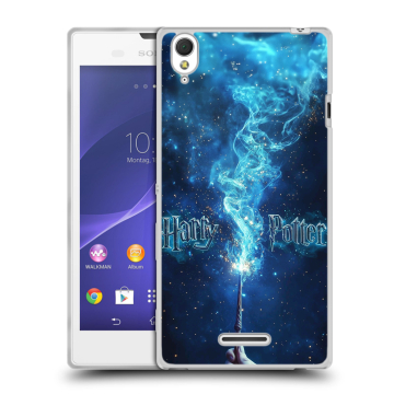 Силиконовый чехол на Sony Xperia T3 с принтом Harry Potter Гарри Поттер Силиконовый чехол на Sony Xperia T3 с принтом Harry Potter Гарри Поттер