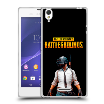 Силиконовый чехол на Sony Xperia T3 с принтом PUGB ПАГБ Силиконовый чехол на Sony Xperia T3 с принтом PUGB ПАГБ