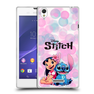 Силиконовый чехол на Sony Xperia T3 с принтом Лило и Стич Силиконовый чехол на Sony Xperia T3 с принтом Лило и Стич