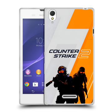 Силиконовый чехол на Sony Xperia T3 с принтом Counter Strike Силиконовый чехол на Sony Xperia T3 с принтом Counter Strike