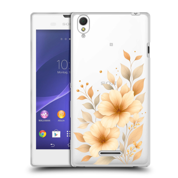 Силиконовый чехол на Sony Xperia T3 с принтом для девушки Силиконовый чехол на Sony Xperia T3 с принтом для девушки