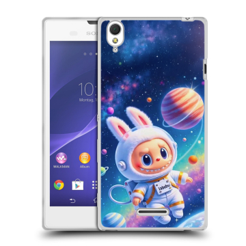 Силиконовый чехол на Sony Xperia T3 с принтом Labubu Лабубу Силиконовый чехол на Sony Xperia T3 с принтом Labubu Лабубу