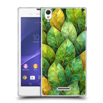 Силиконовый чехол на Sony Xperia T3 с принтом женский Силиконовый чехол на Sony Xperia T3 с принтом женский
